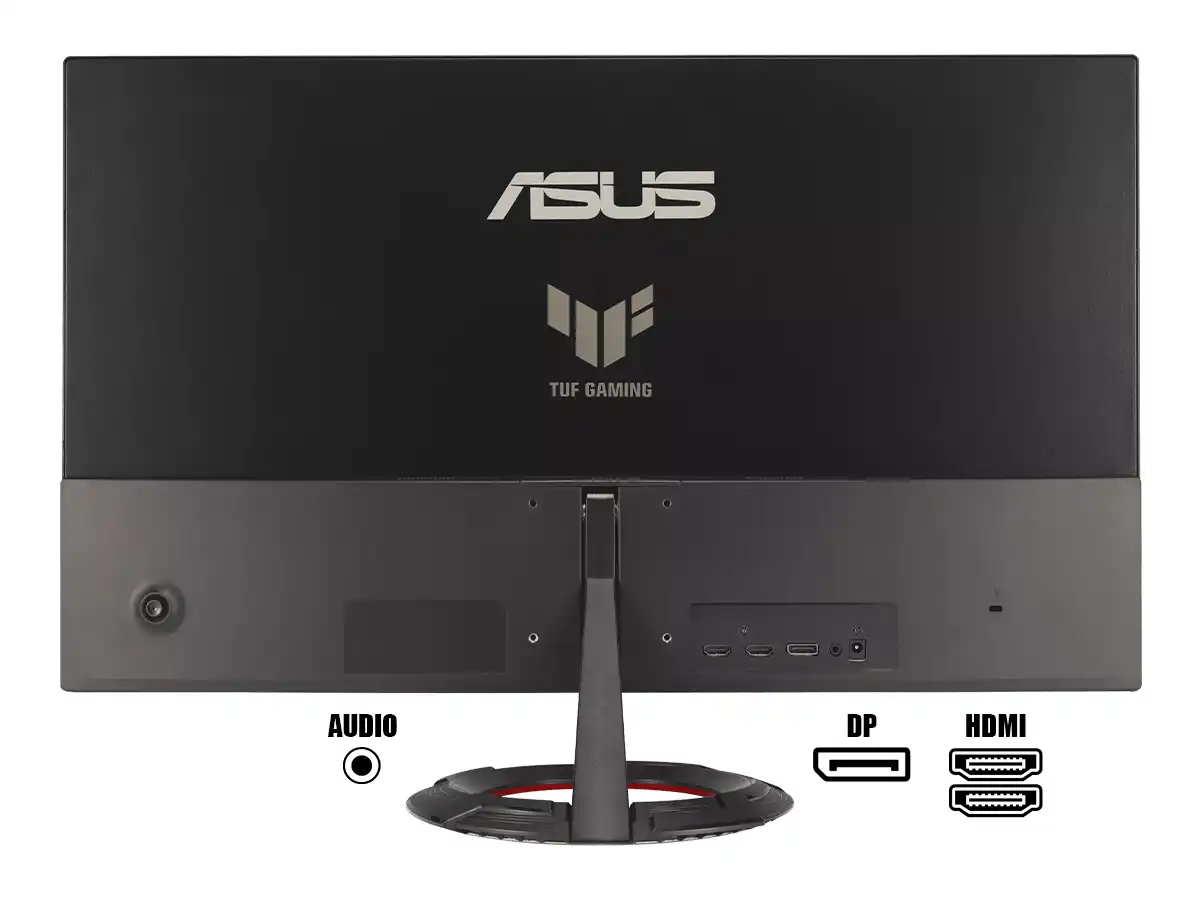 MONITOR ASUS 24 PULGADAS GAMER TUF VG249Q5R (90VG249Q5R) GAMING 200HZ, 0.3MS, FHD, IPS, 2 HDMI, 1DP, ALTAVOCES vista 3