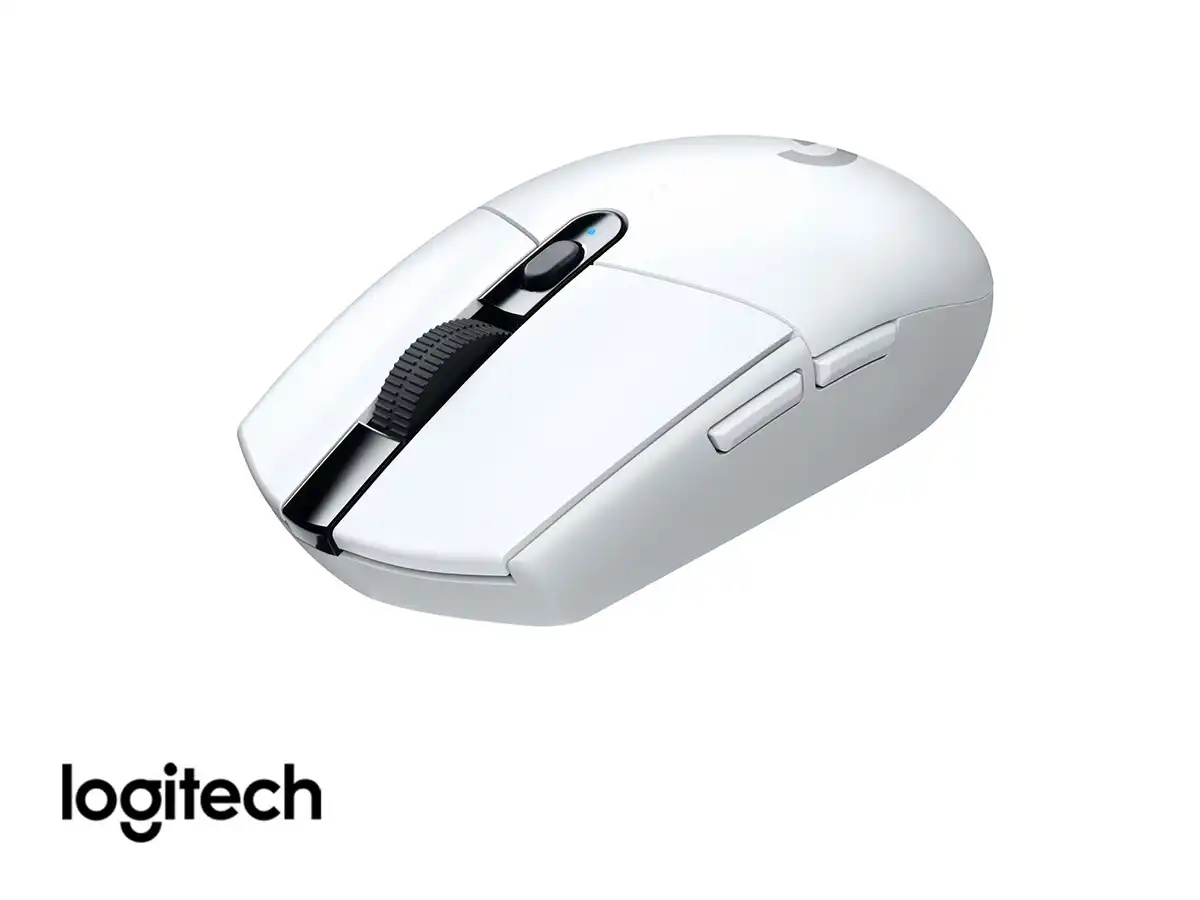 MOUSE INALAMBRICO LOGITECH G305 LIGTHSPEED GAMING (910-005289) HASTA 12.000 DPI, 6 BOTONES, RECEPTOR USB, BLANCO vista 4