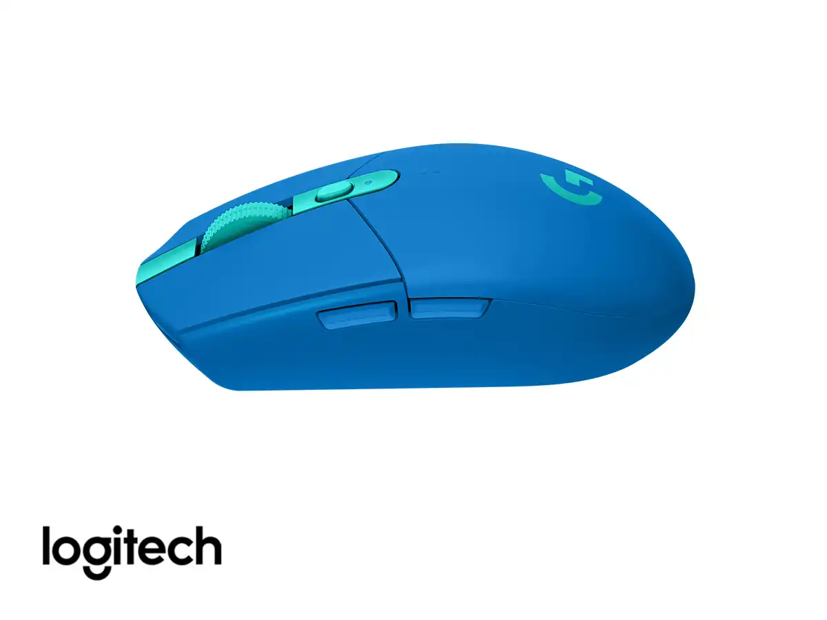 MOUSE INALAMBRICO LOGITECH G305 LIGHTSPEED GAMING (910-006012) HASTA 12.000 DPI, 6 BOTONES, RECEPTOR USB, AZUL vista 3