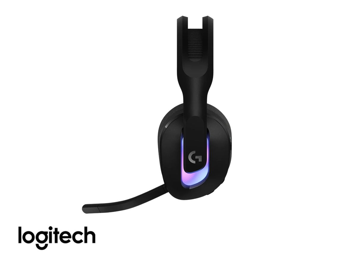 AURICULAR LOGITECH G522 90H GAMING (981-001543) CON MICROFONO, LIGHTSPEED/BT/CABLE USB-C LIGHTSYNC RGB, NEGRO vista 4
