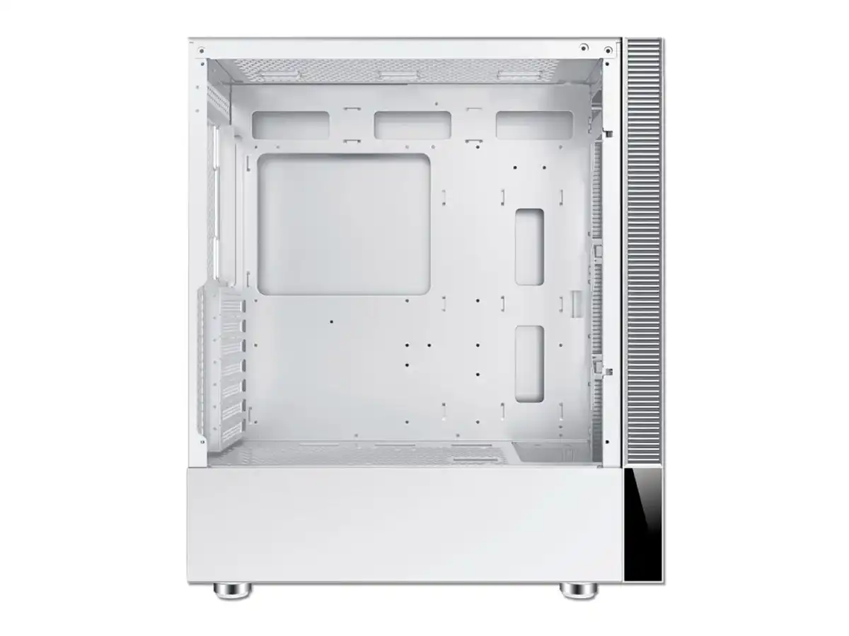 CASE ANTRYX RX-460 MESH WHITE S/FUENTE (AC-RX460MW) PANEL DE VIDRIO, 3 VENTILADORES, LED ARGB, BLANCO vista 4