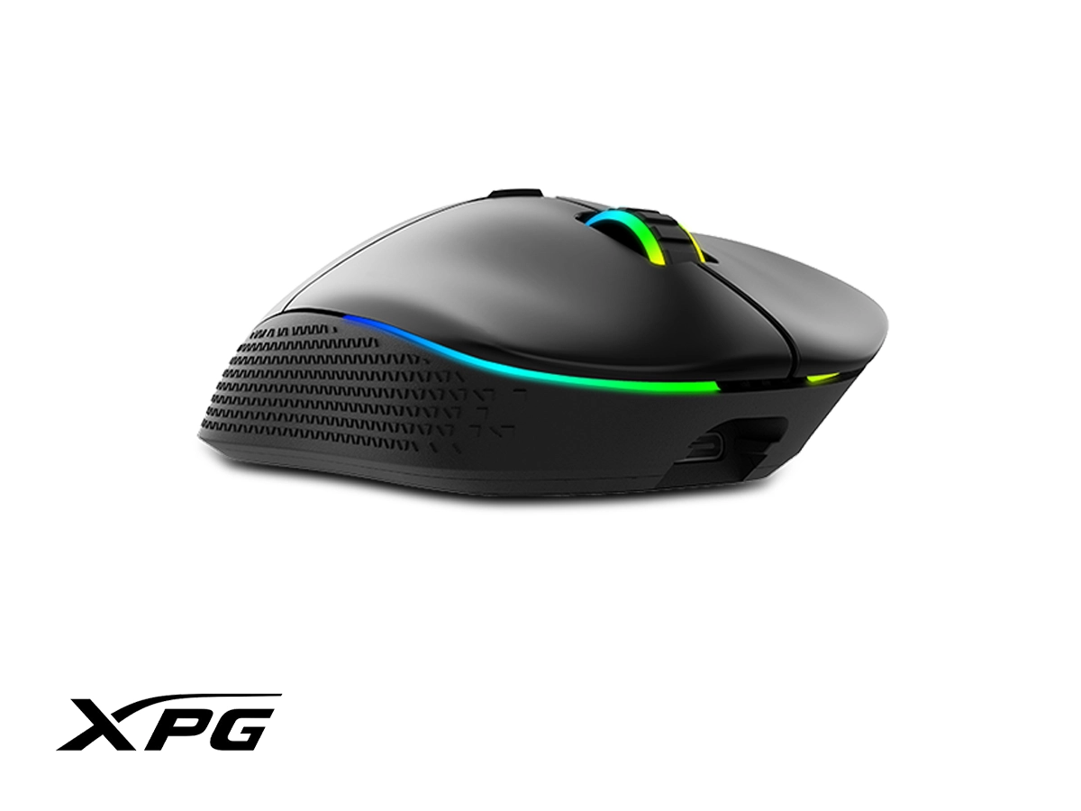 MOUSE INALAMBRICO GAMER XPG ALPHA WIRELESS (ALPHAWL-BKCWW) vista 3
