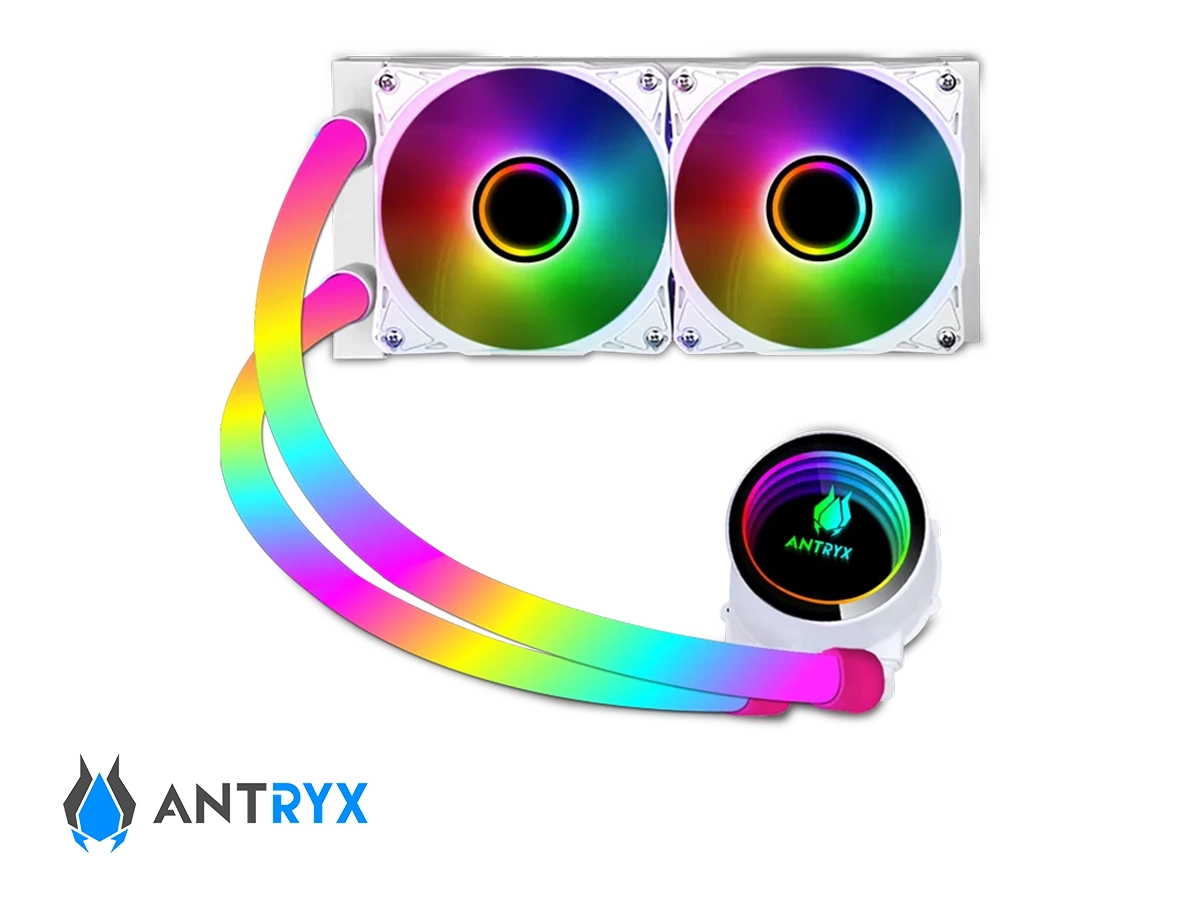 SISTEMA DE ENFRIAMIENTO LIQUIDO COOLER ANTRYX TRITON INFINITY 240 ARGB ENFRIAMIENTO LIQUIDO WHITE (AWC-TI240W) vista 3