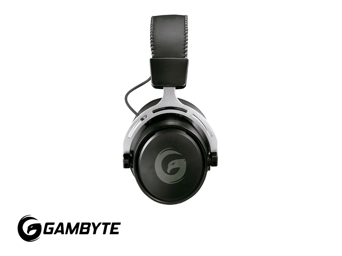 AURICULAR INALAMBRICO GAMBYTE DARK TEMPLAR GAMING 7.1 (BMBH415AS) CON MICROFONO, INTERFAZ JACK 3.5 MM, NEGRO C/ GRIS vista 3