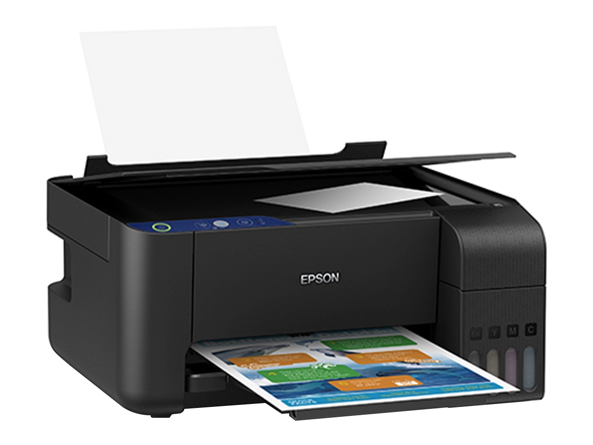 IMPRESORA EPSON MULTIFUNCIONAL ECOTANK L3310, C/ TANQUE IMPRIME ESCANEA FOTOCOPIA (C11CL61301) vista 3