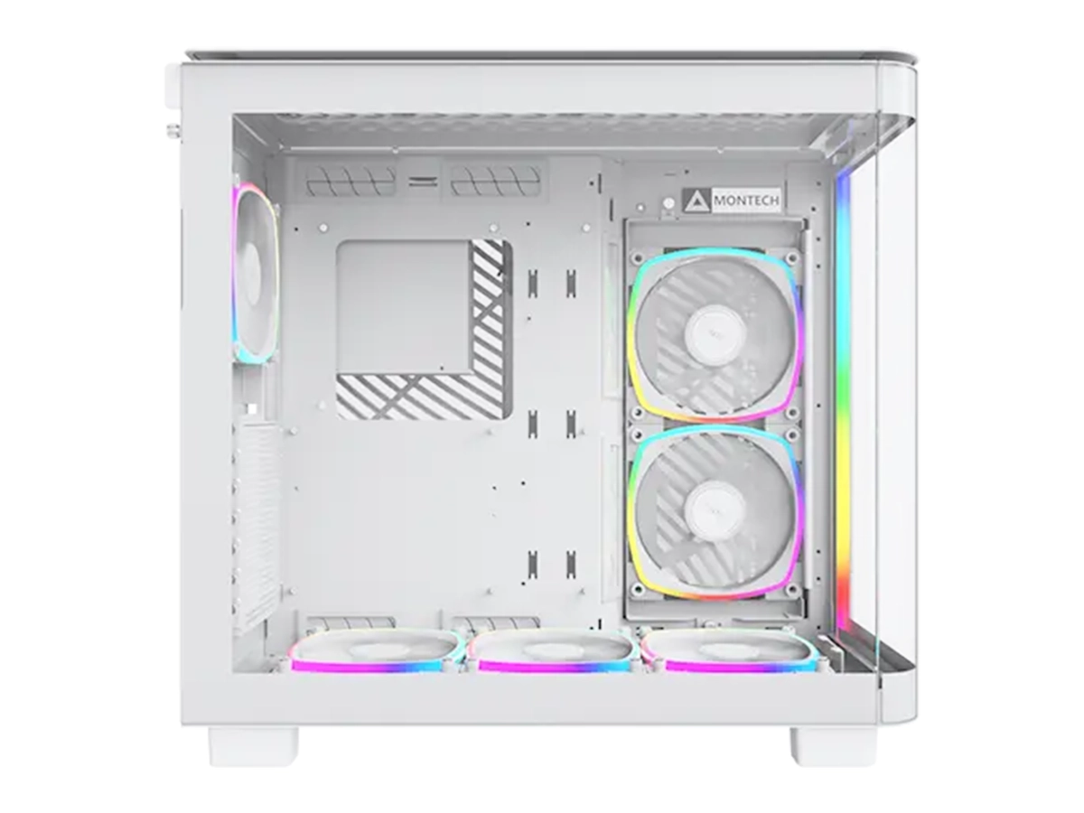CASE MONTECH KING 95 PRO (CACAMT0005-E-3) PANELES DE VIDRIO LATERAL Y FRONTAL, FRONTAL INTERCAMBIABLE, 6 VENTILADORES, LED ARGB, B-34261 vista 4
