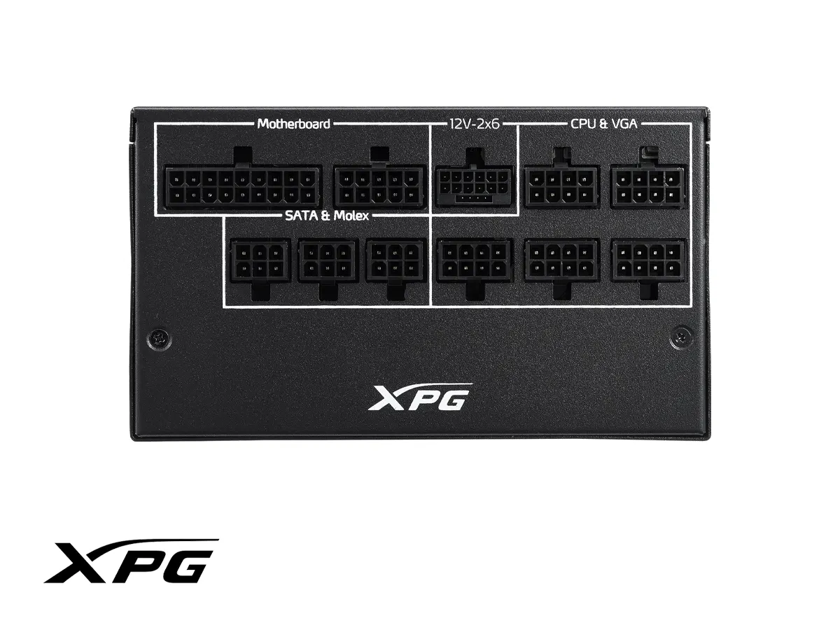 FUENTE DE PODER XPG 1200W CORE REACTOR II  (COREREACTORII1200G) ATX, 80 PLUS GOLD, MODULAR, NEGRO vista 3