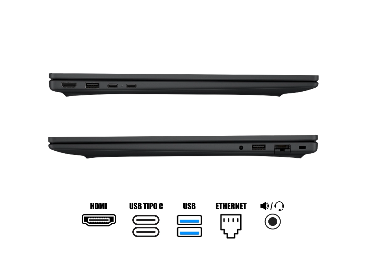 LAPTOP HP CORE 5-120U 200 G2I  D61LDAT (D61LDAT ) RAM 8GB, SSD 512GB, PANTALLA 15.6, FREEDOS vista 3