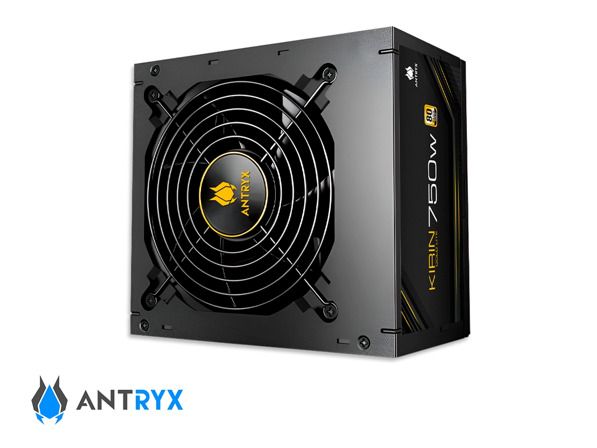 FUENTE DE PODER ANTRYX 750W ATX, GOLD 80 PLUS, KIRIN LITE  750, COLOR NEGRO (GPW750S) vista 4
