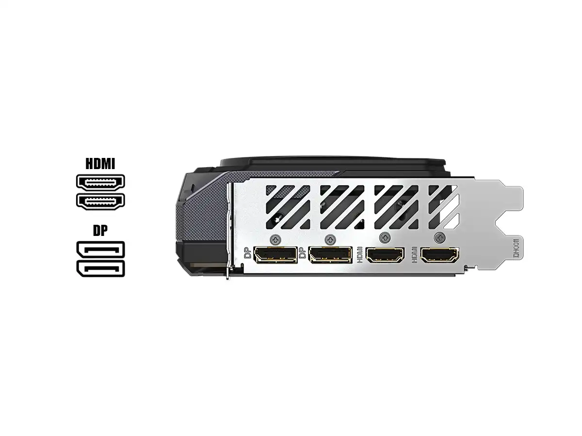 TARJETA DE VIDEO GIGABYTE RX 9070 16GB GAMING OC (GV-R970GAMING-OC-16GD ) RADEON 256BITS, 3 VENTILADORES vista 3