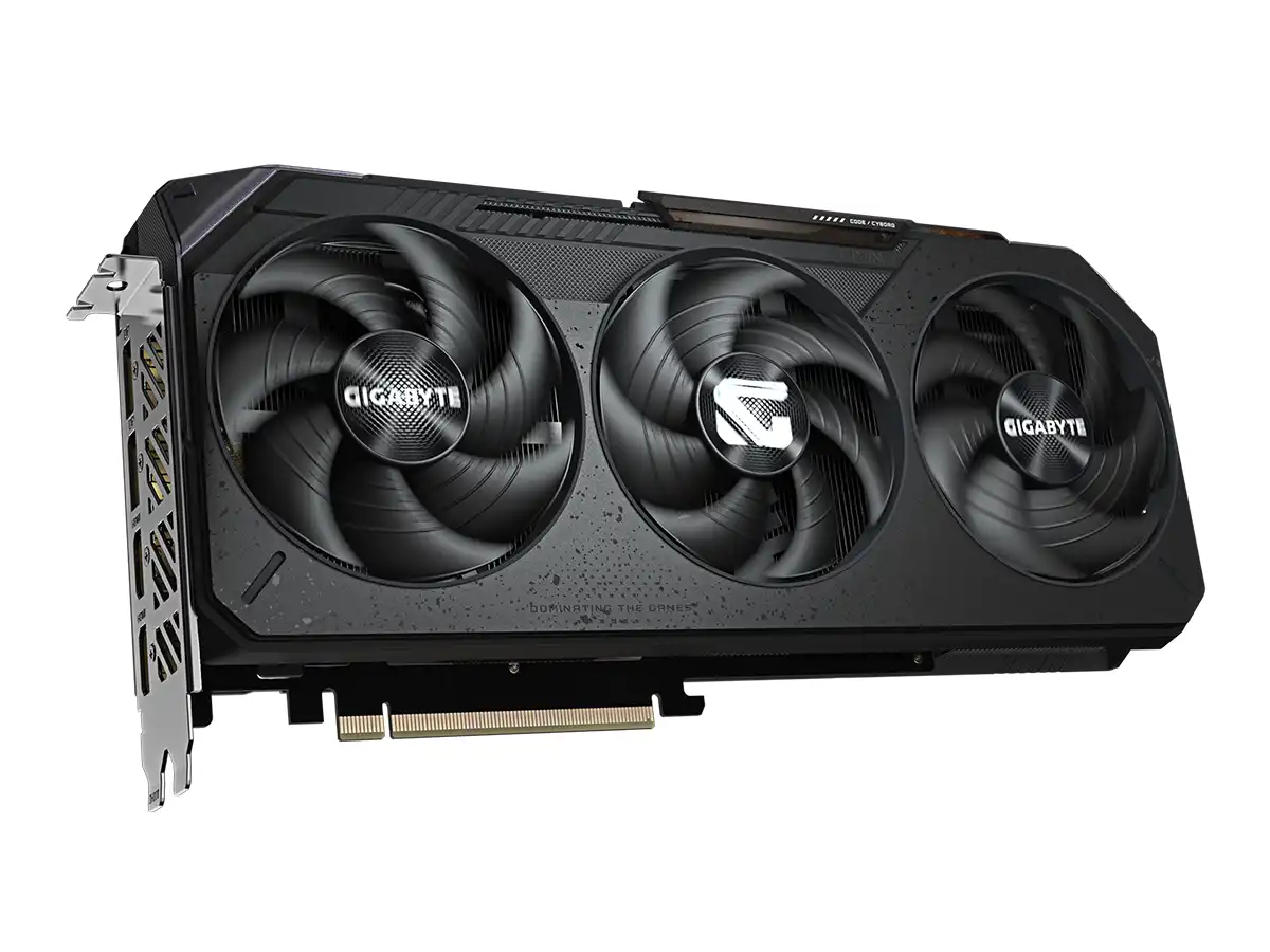 TARJETA DE VIDEO GIGABYTE RX 9070 16GB GAMING OC (GV-R970GAMING-OC-16GD ) RADEON 256BITS, 3 VENTILADORES vista 4