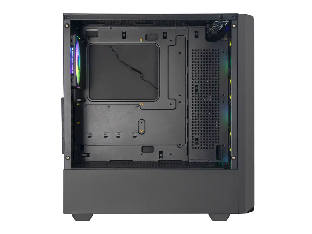 CASE HALION INFINITY 416 600W (INFINITY-416) PANEL DE VIDRIO, 4 VENTILADORES, ARGB vista 4
