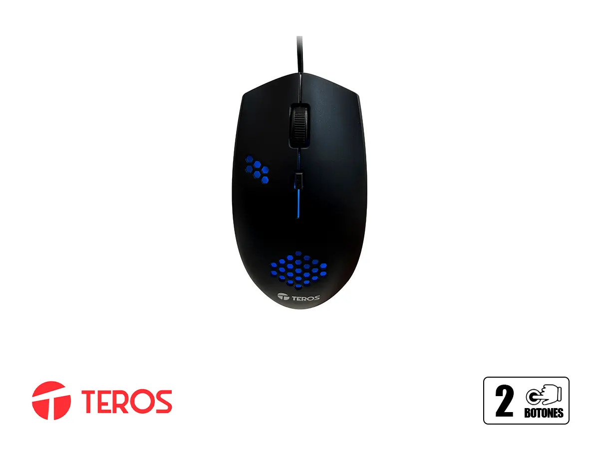 COMBO 4 EN UNO TEROS GAMER TE4063N (KBMSHDSTE4063N) TECLADO LED, MOUSE LED, AURICULAR LED, PAD MOUSE, NEGRO vista 3
