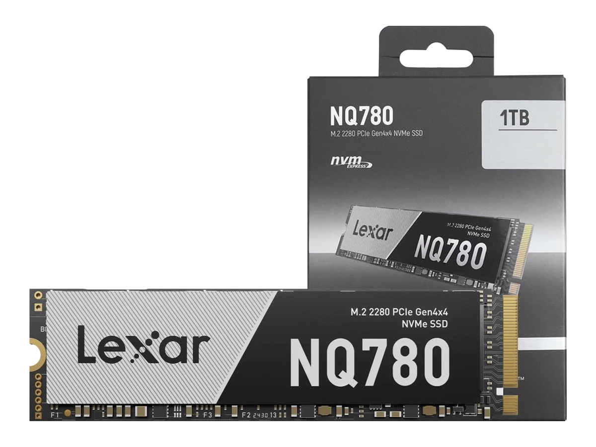 UNIDAD DE ALMACENAMIENTO SSD M.2 PCIE LEXAR 1TB NVME NQ780 (LNQ780X001T-RNNNG) HASTA 6000MB/S DE LECTURA-34339