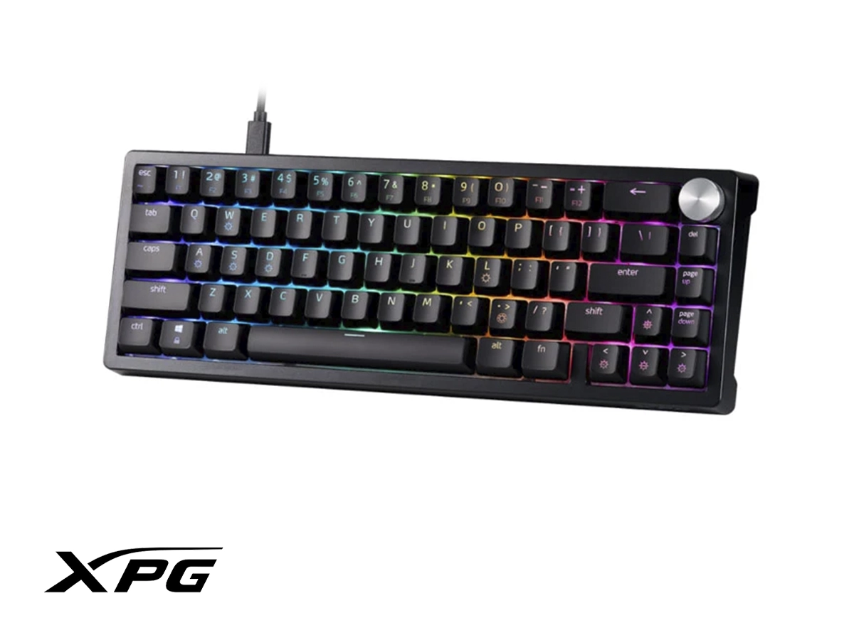 TECLADO MECANICO GAMER XPG SORCERER MINI (RD-BKCES) MECANICO, 65%, SWITCH RED, RGB, NEGRO vista 4
