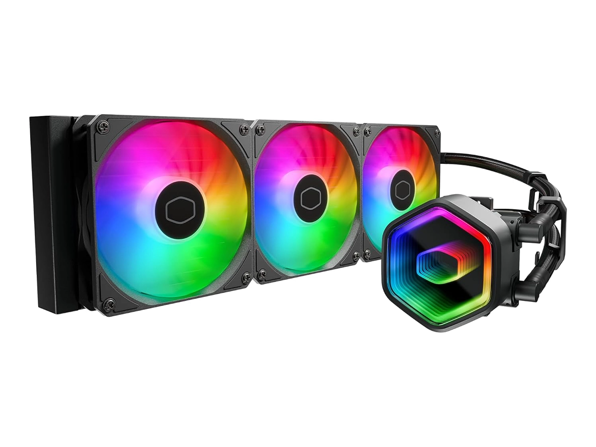 SISTEMA DE ENFRIAMIENTO LIQUIDO COOLER MASTER MASTERLIQUID 360 CORE II (MLW-D36M-A18PA-R1) 3 VENTILADORES, LED ARGB