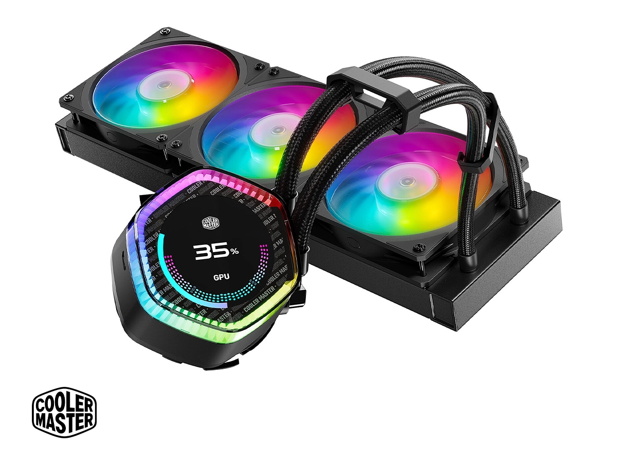 SISTEMA DE ENFRIAMIENTO LIQUIDO COOLER MASTER MASTERLIQUID 360 ION, ARGB (MLY-D36M-A24PZ-R1) vista 3