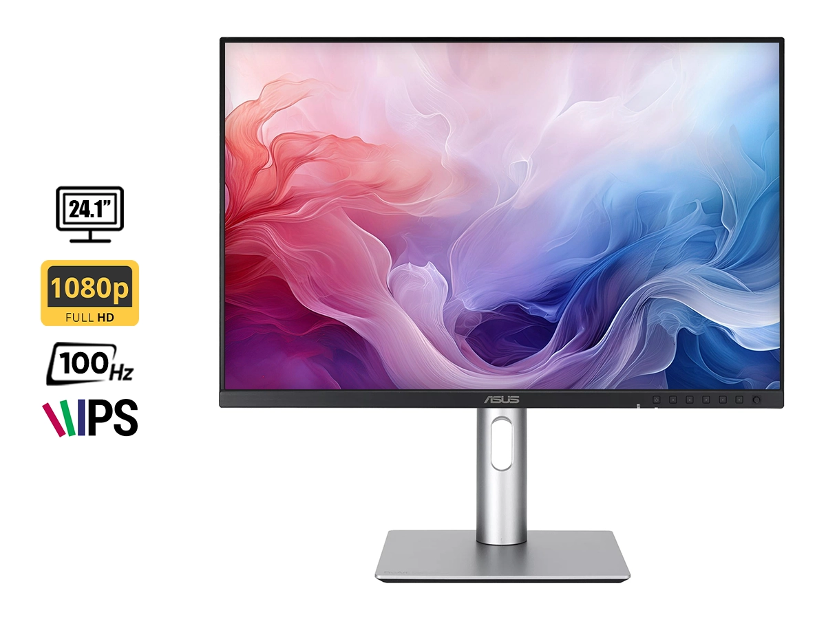 MONITOR ASUS 24.1 PULGADAS PROART PA248QFV (PA248QFV) FRECUENCIA 100HZ, 5MS, FHD, 1 HDMI, 1 DISPLAYPORT, 4 USB, ALTAVOCES vista 2