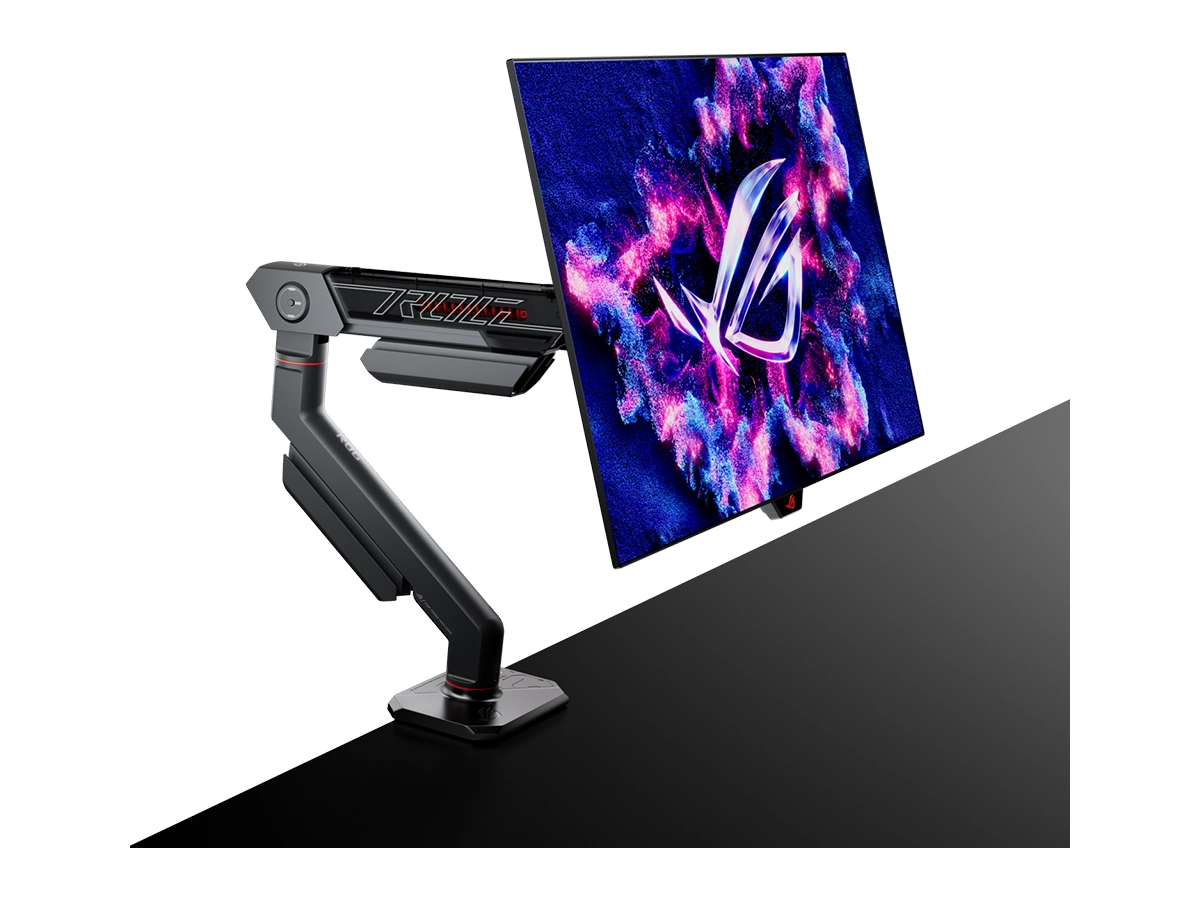 MONITOR ASUS 27 PULGADAS ROG SWIFT (PG27AQDM-R) 2K QHD OLED, 240HZ, 0.003MS, PIVOTE, 2HDMI, 1DP, 2USB