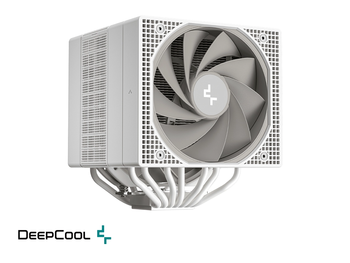 COOLER PARA PROCESADOR DEEPCOOL ASSASSIN IV WH (R-ASN4-WHNNMT-G) BLANCO, 2 VENTILADORES, 120MM vista 4