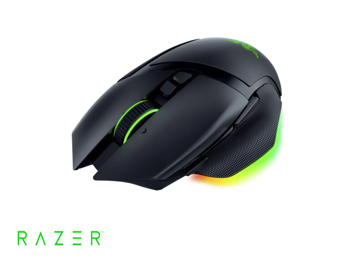 MOUSE INALAMBRICO RAZER BASILISK V3 PRO GAMING (RZ01-04620100-R3U1) HASTA 30.000 DPI, 11 BOTONES, RGB vista 4