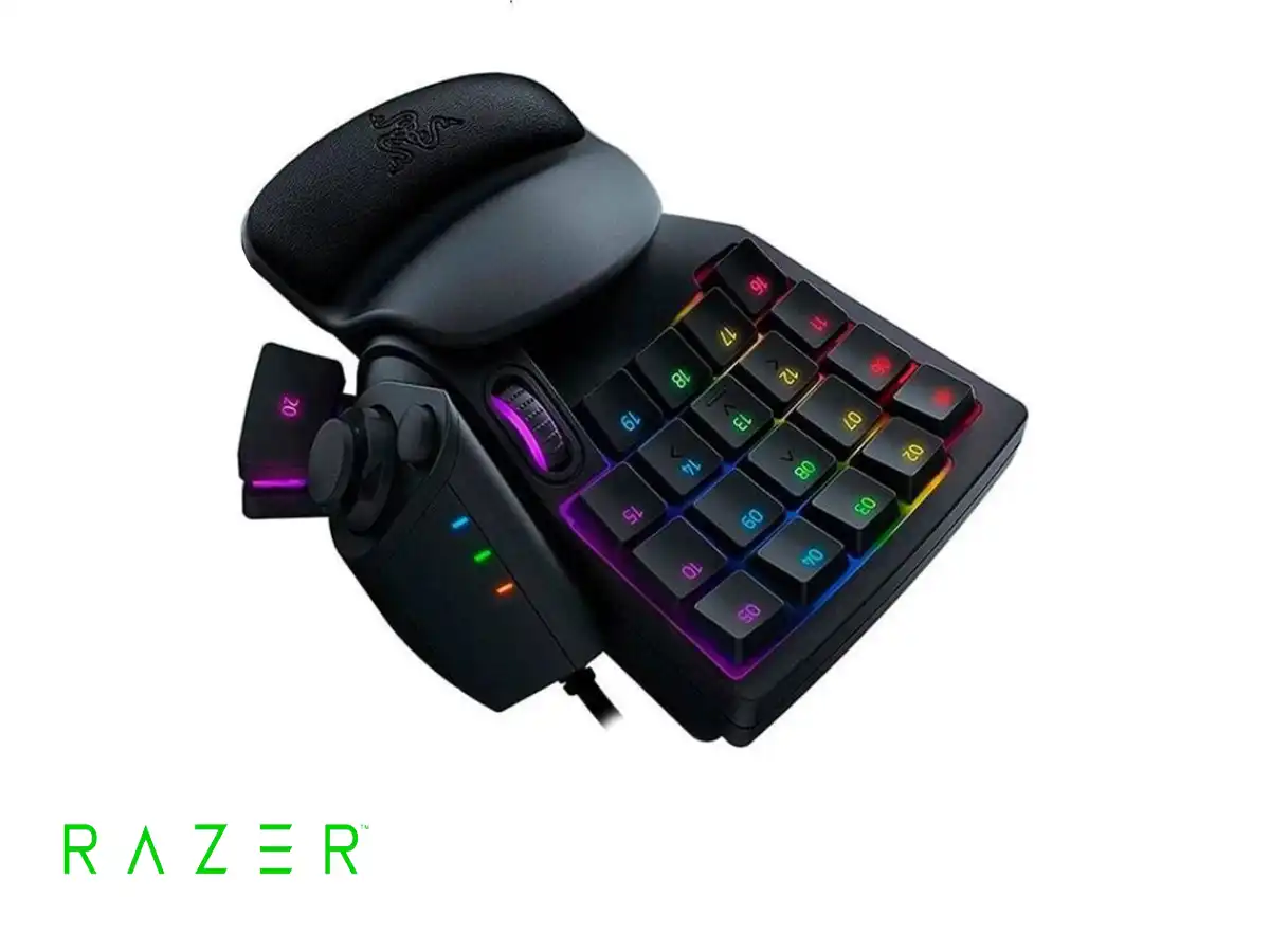 TECLADO PAD RAZER TARTARUS PRO ( RZ02-04890100-R3U1 ) TECLAS PROGRAMABLES vista 3