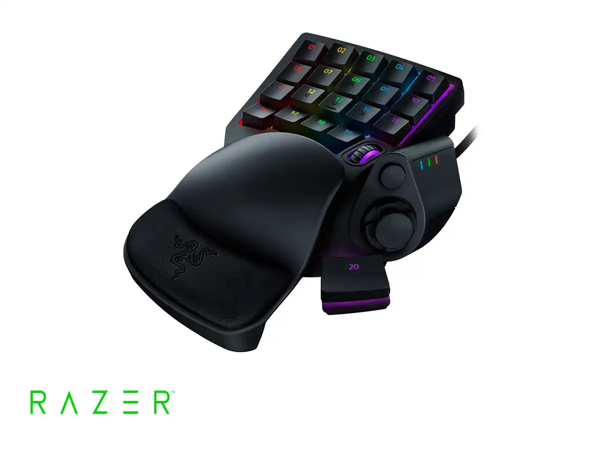 TECLADO PAD RAZER TARTARUS PRO ( RZ02-04890100-R3U1 ) TECLAS PROGRAMABLES vista 4