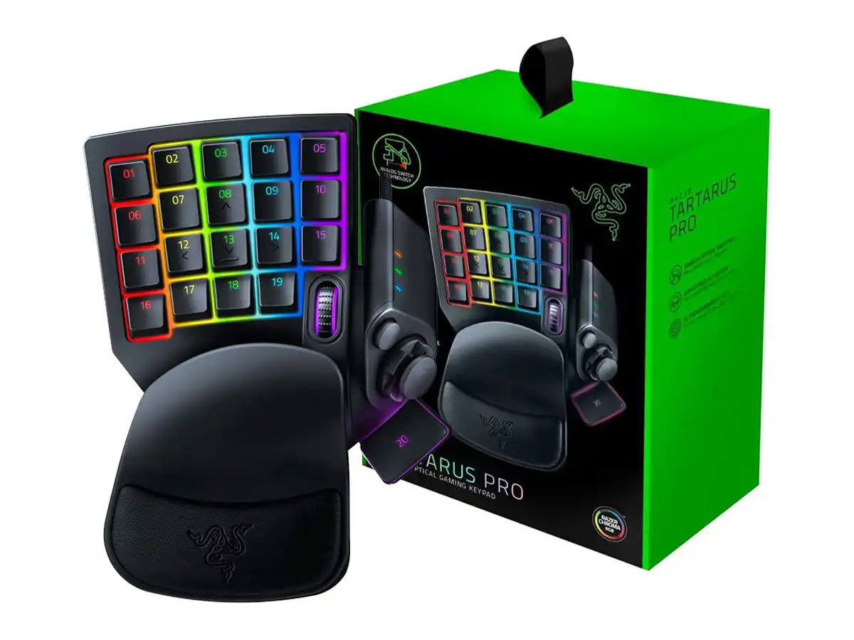 TECLADO RAZER TARTARUS PRO (RZ07-03110100-R3U1) RGB, BLACK