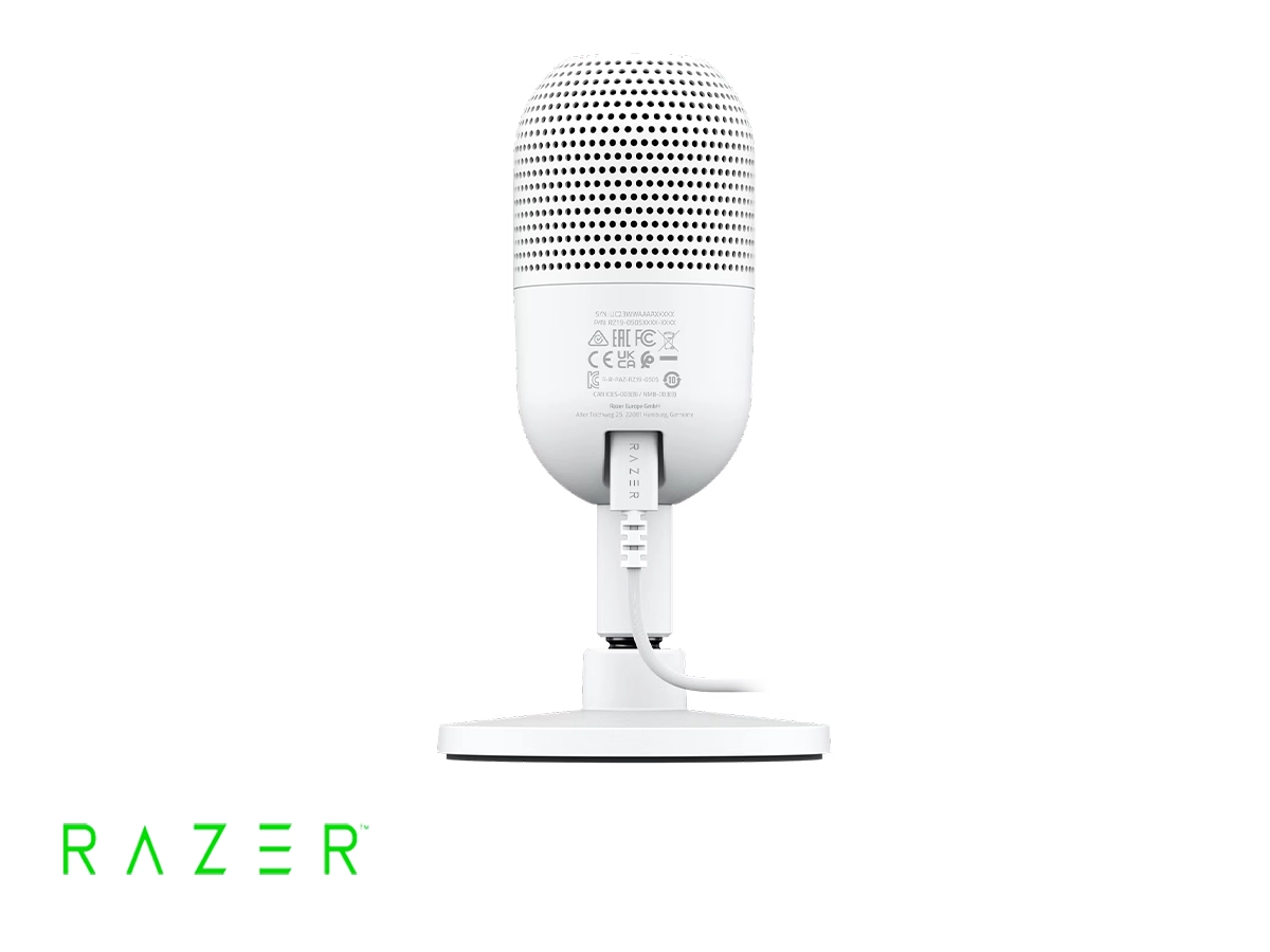 MICROFONO RAZER SEIREN V3 MINI (RZ19-05050300-R3U1) INTERFAZ USB, BLANCO vista 4