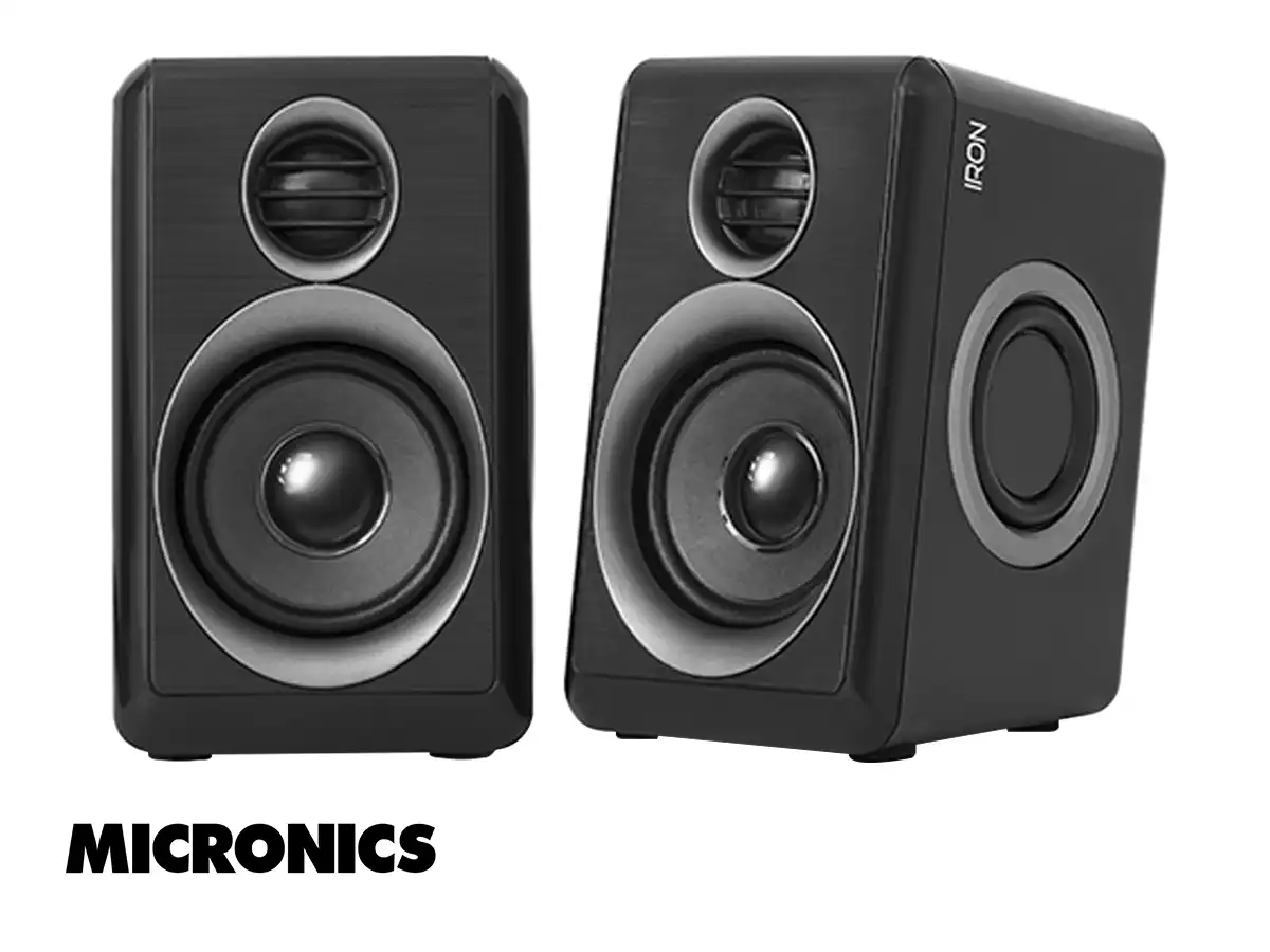 PARLANTE MICRONICS IRON MIC S314B 10 WATTS (S314B) INTERFAZ JACK 3.5 MM Y USB ENEGÍA vista 3