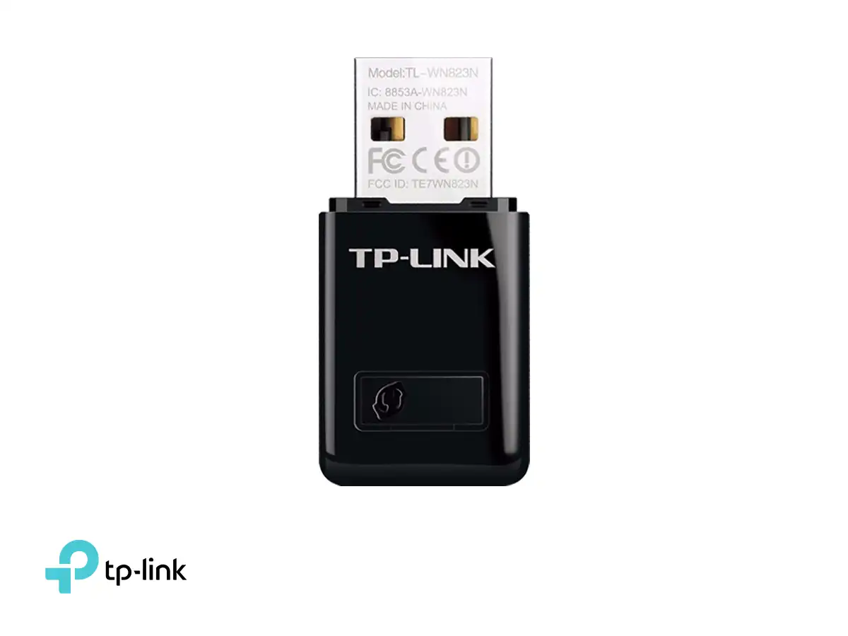 ADAPTADOR USB INALAMBRICO NANO TP-LINK TL-WN823N WI-FI 300 MBPS vista 2