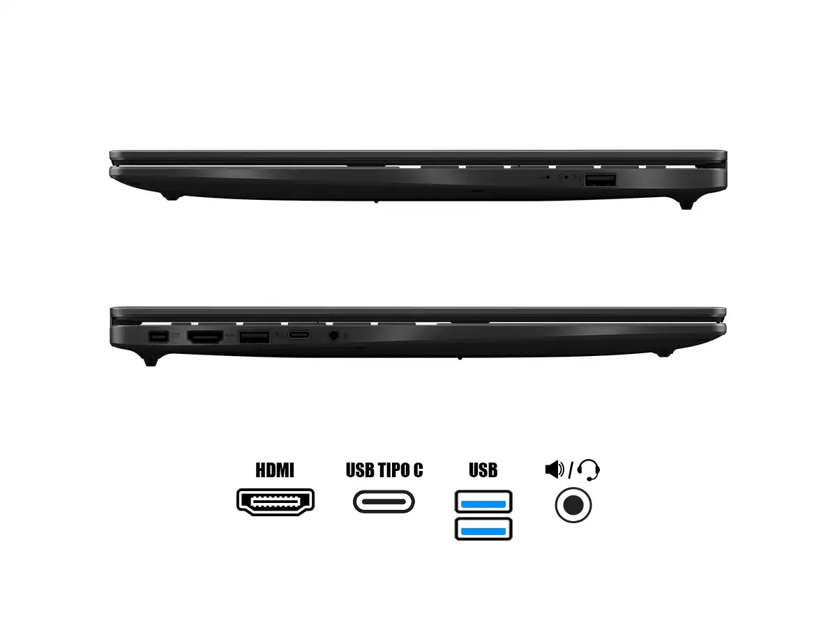 LAPTOP ASUS CORE 7 240H V16 V3607VM-ES74 GAMING (V3607VM-ES74) 16 WUXGA 144HZ, RAM 16GB, SSD 512GB, RTX 5060 8GB, WIN11, MATTE BLACK vista 3