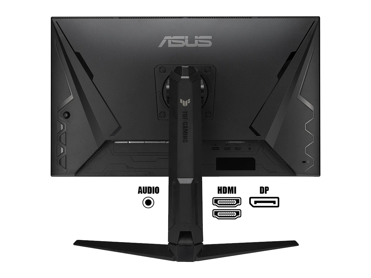 MONITOR ASUS 27 PULGADAS GAMER TUF VG279QML5A (VG279QML5A ) GAMING 240HZ PIVOT , 0.3MS, FHD, IPS,1 HDMI, ALTAVOCES vista 3