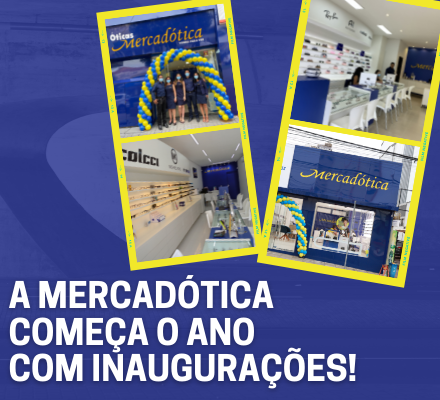 A Mercadótica começou o ano com inaugurações