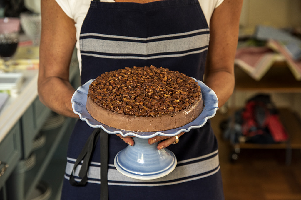 Mousse de Chocolate e Nozes da Tia Myriam