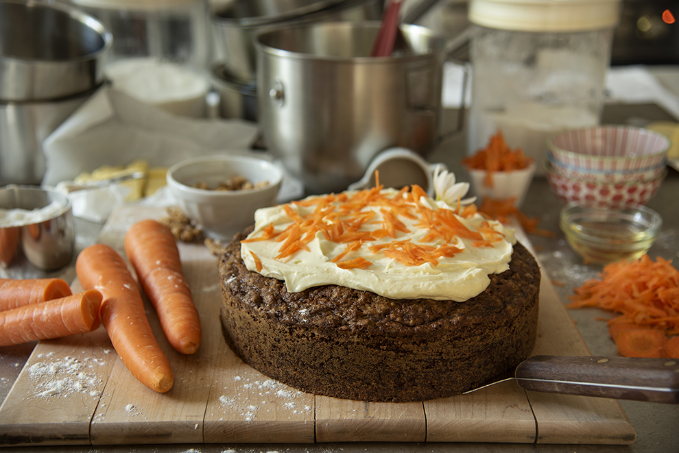 Carrot Cake (Bolo de Cenoura Americano)