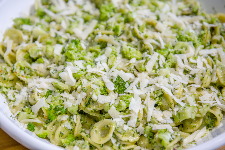 Orecchiette agli Spinaci, Broccoli e Alici Chef Sergio Arno