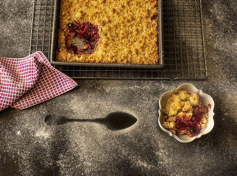 Crumble de Framboesa