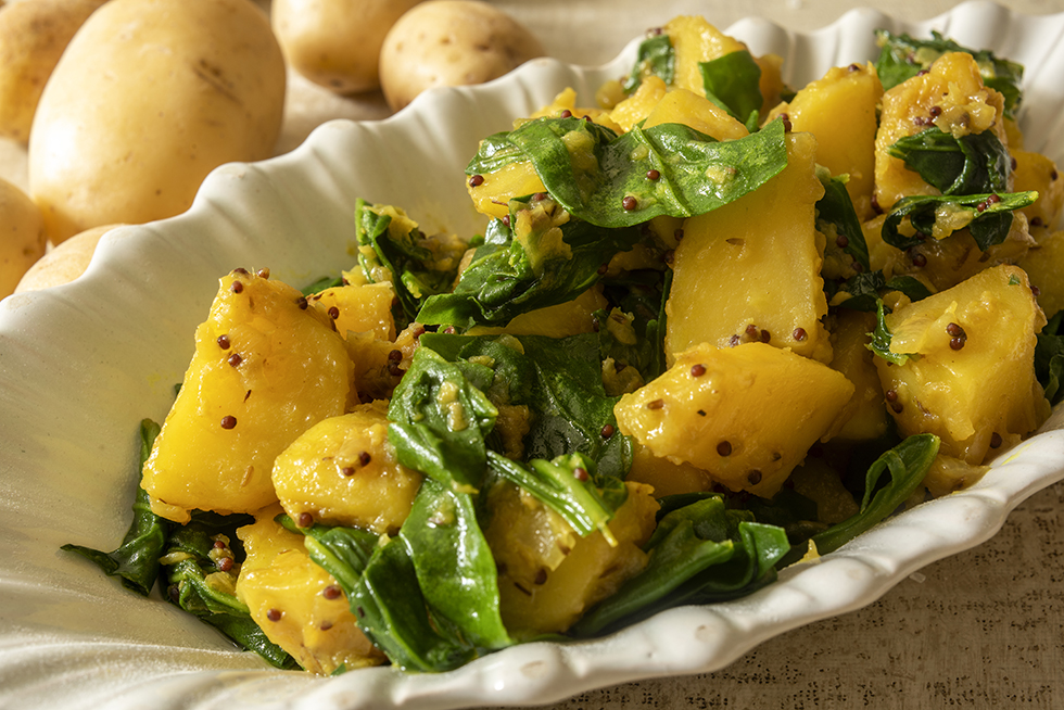 Sag Aloo (Batatas ao Estilo Indiano)