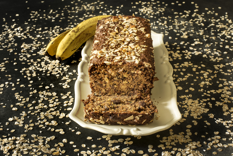 Bolo de Banana para o Natal