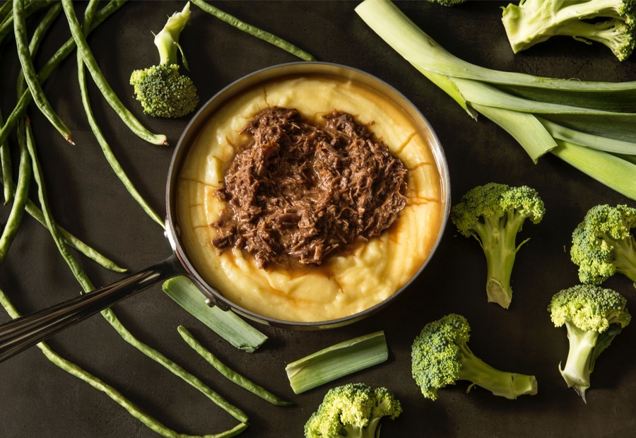 Polenta com Ragu de Ossobuco