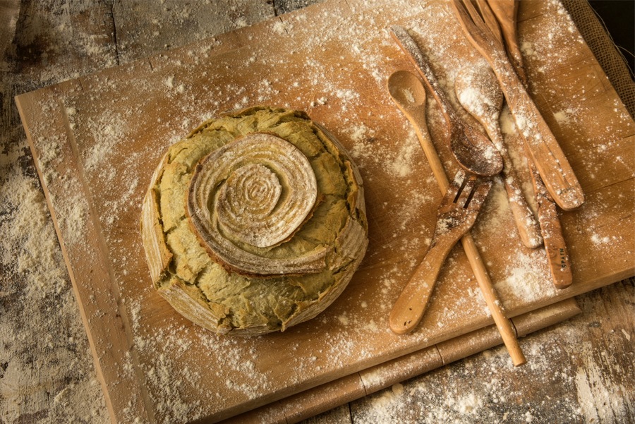 Pão de Couve com Levain