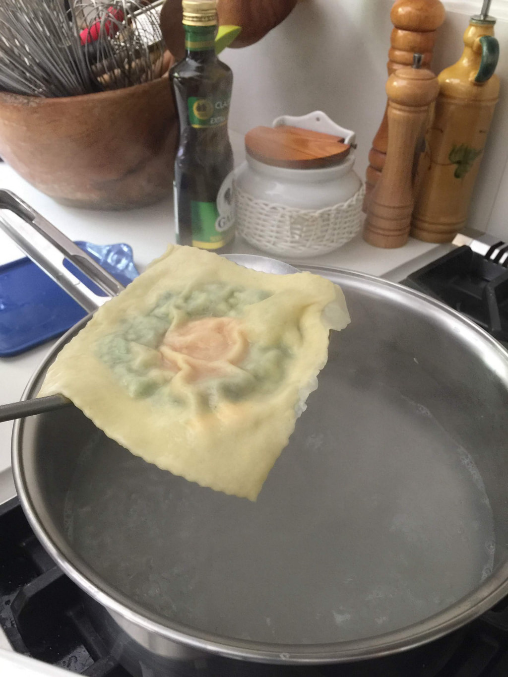 Raviolone de Gema