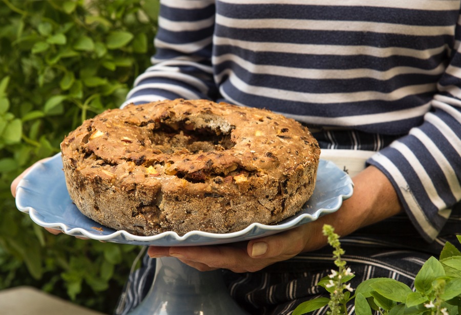 Bolo de Frutas Fit (Sem Gorduras, sem Glúten, sem Lactose e sem Açúcar)