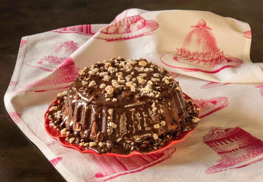 Bolo de Chocolate e Gengibre