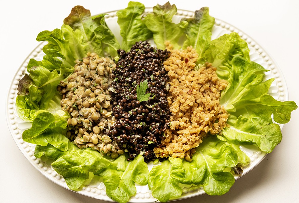 Salada de Três Lentilhas