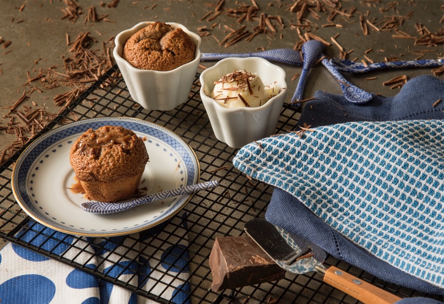 Petit Gâteau Estilizado de Chocolate