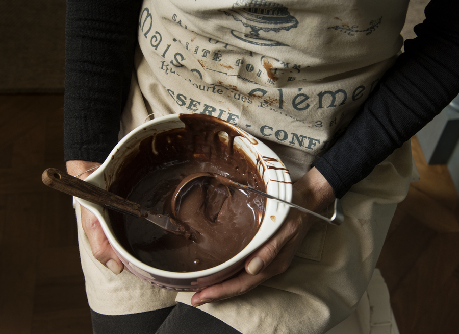 Glacê Espesso de Chocolate (Fudge Americano)