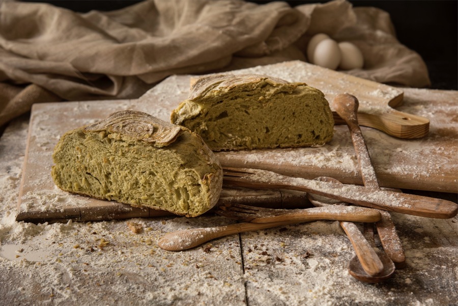 Pão de Couve com Levain