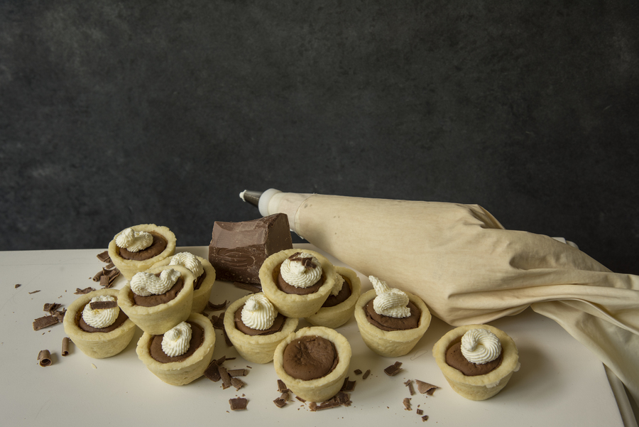 Mini-Tartelettes de Chocolate